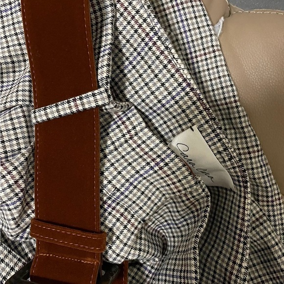 Cara Cara Soho Pants Hannon Plaid Turtledove - Picture 7 of 8